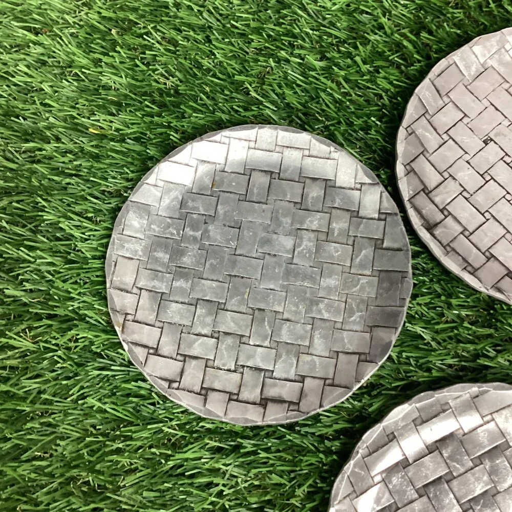 Wendell August Forge Lot Of 4 Aluminum Coasters